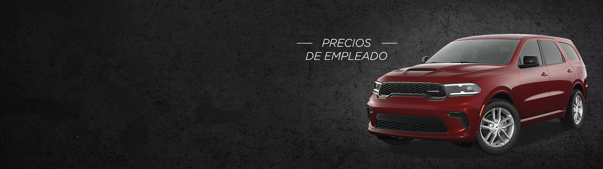 Un Durango R/T Premium 2025 en Red Octane. Evento de ventas Precios de empleado.