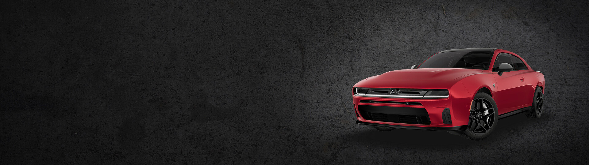 Un Redeye Charger 2026 de 2 puertas Scat Pack Plus con techo negro.