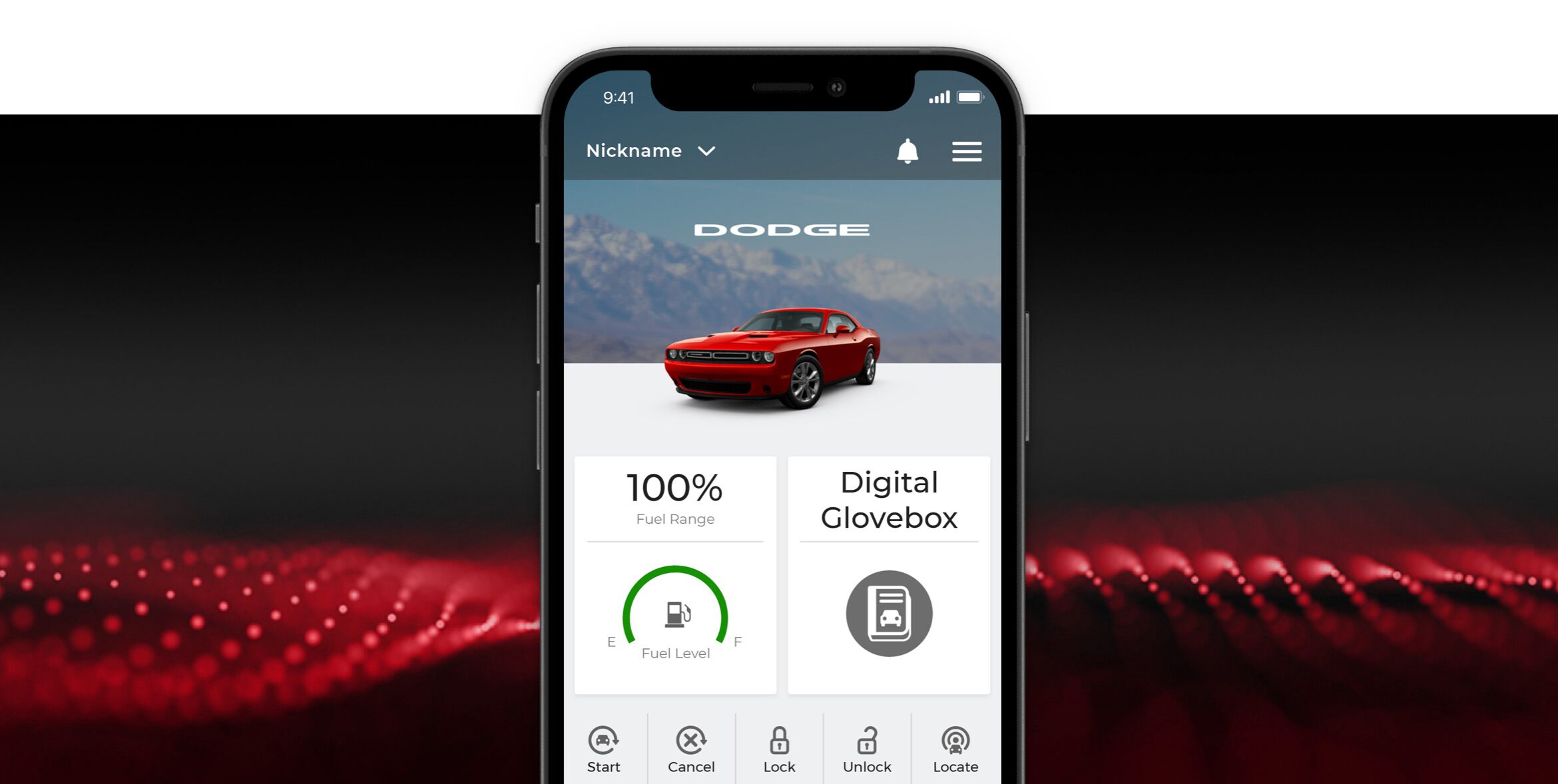 Aplicación móvil para clientes de Dodge. El sector del automóvil se  moviliza